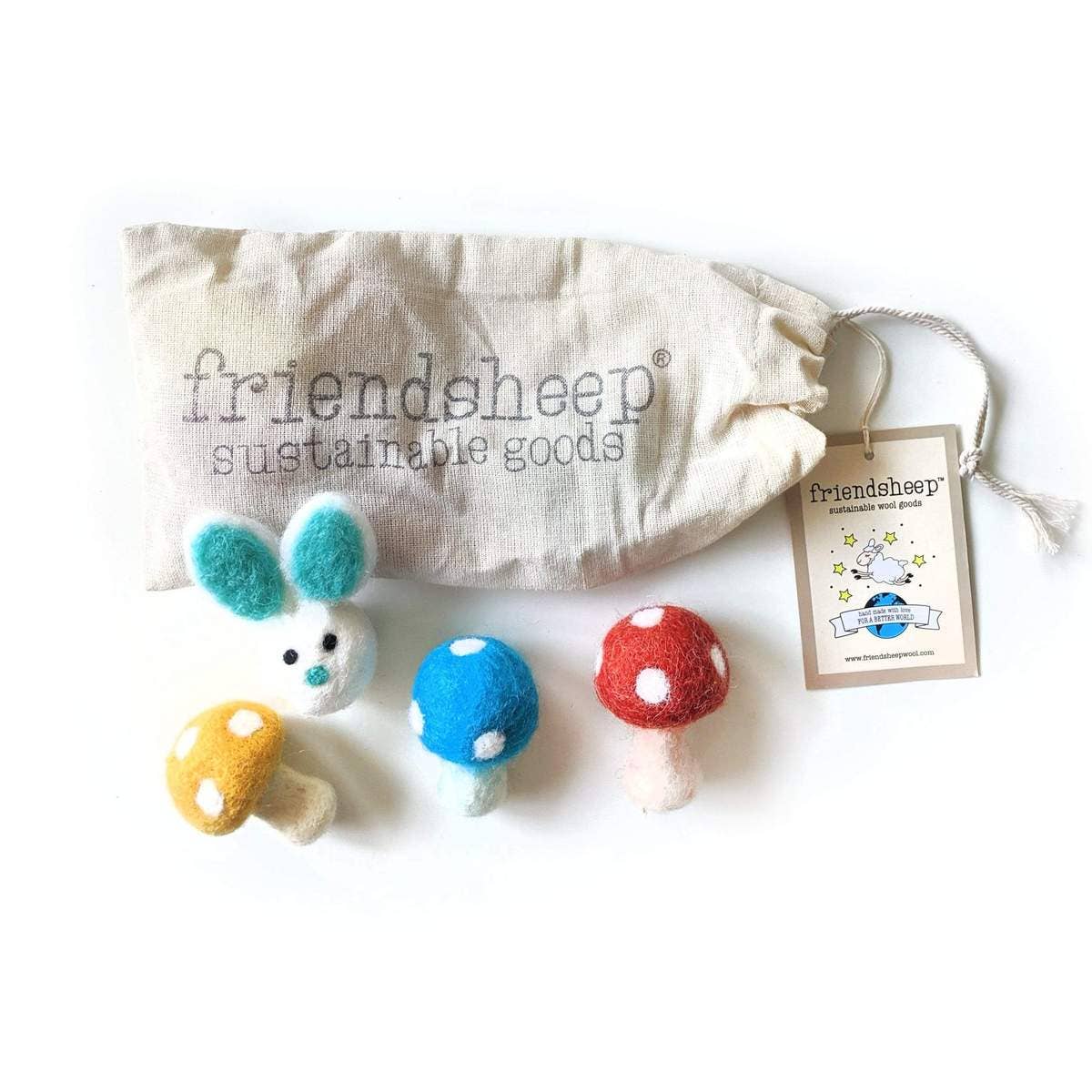Enchanted Forest Eco Toys/Fresheners - Set of 4